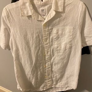 Boys White Polo Shirt